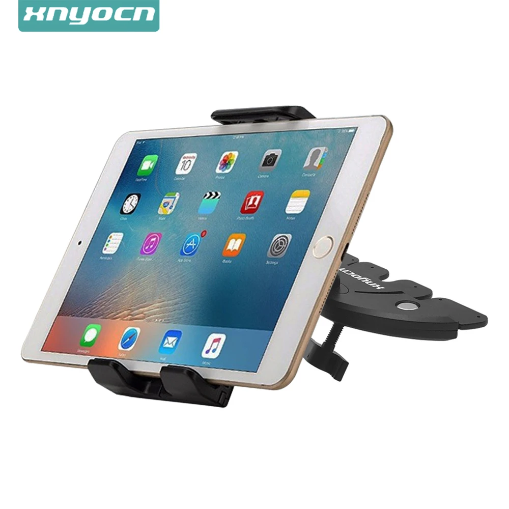 Xnyocn Verstelbare Auto Cd Slot Tablet Telefoon Autohouder Voor Iphone 12 11 8 Xr Samsung 4 12 Inch tablet Stand Voor Ipad Pro Air - AliExpress