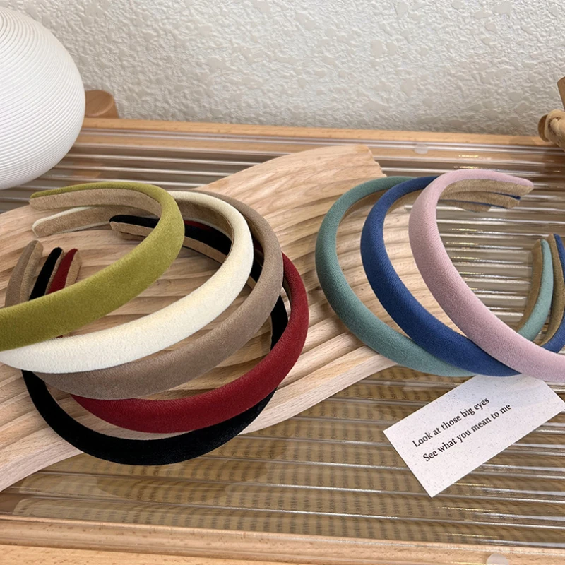 [OVLA]韓国ヘアアクセ☆velvet tied with cubic stone hair band Amazon.com : YETASI Velvet Black Headbands for Women, Trendy