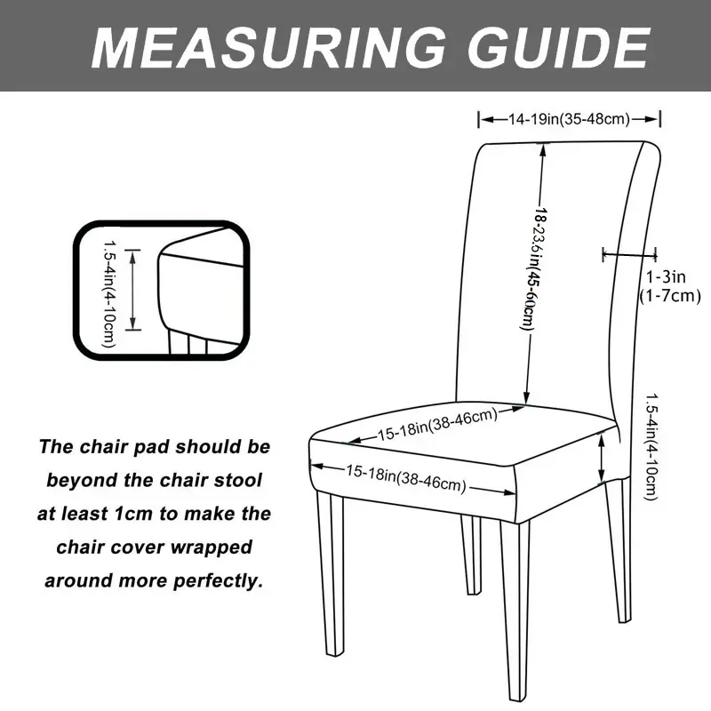 Universal Elastic Chair Cover 2