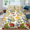 Dinosaur Duvet Cover Cute Dinosaurs Cartoon Animal Theme Bedding Set For Kids Teens Double Queen King Size Quilt Cover 1