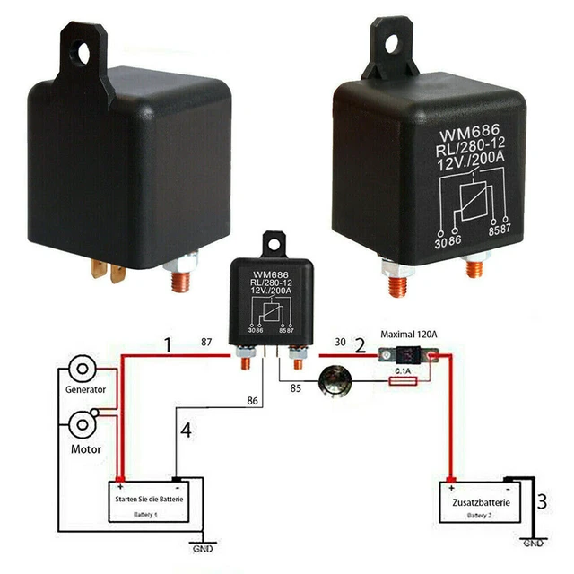 Commutateur de batterie universel, coupe-circuit de batterie, télécommande  sans fil, déconnexion anti-fuite, isolateur de coupure, citations, 12V -  AliExpress