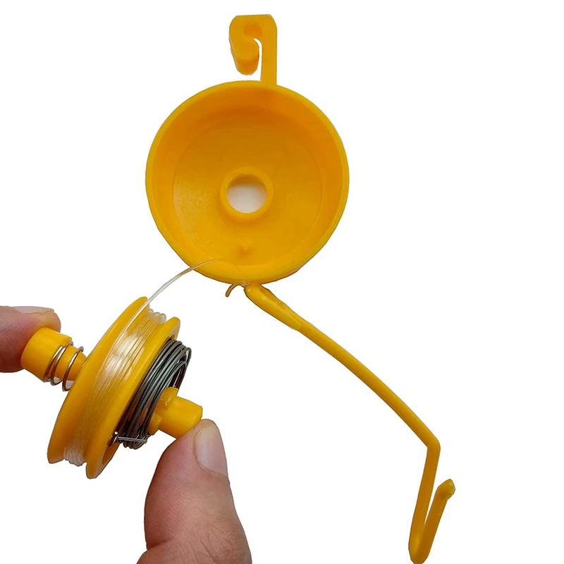 Plant Yoyo Grow Hanger With Stopper Adjustable Indoor Plant Support Yo Yo (Pack Of 15)