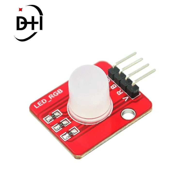 5Pcs 10Mm Full Color Rgb Led Module140C5 Blocchi Elettronici Per Arduinos Kit Di Avviamento Fai Da Te