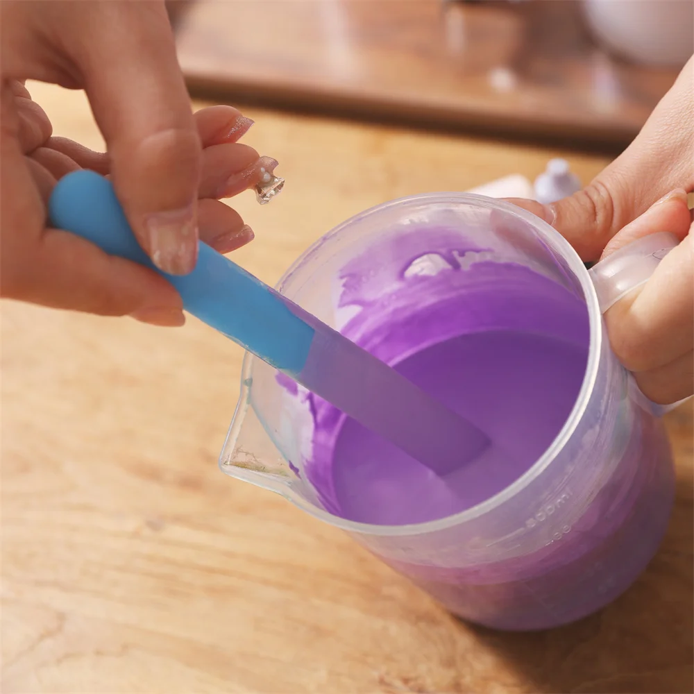 3PCS Silicone Stir Sticks Mixing Resin Epoxy Liquid Concrete Cement Making Tools anti-skid non-stick