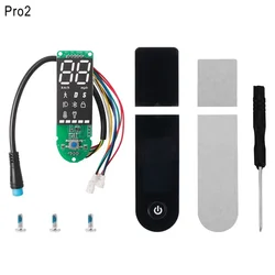Dashboard Display with Cover for Electric Scooter Circuit Board Replacement Parts (Pro 2)