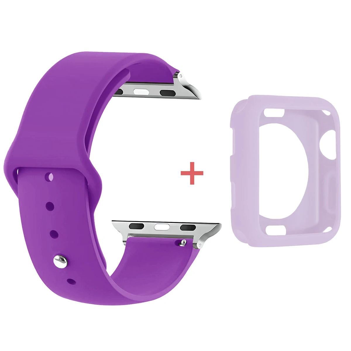 Premium TPU Watch Case & Stylish Strap with Screen Protector