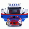 RTR LESU 1/14 RC Tractor Truck 8x8 Upgraded Radio Control Car Model Smoke Unit 2-speed Transmission Light Sound Systems Toy 3