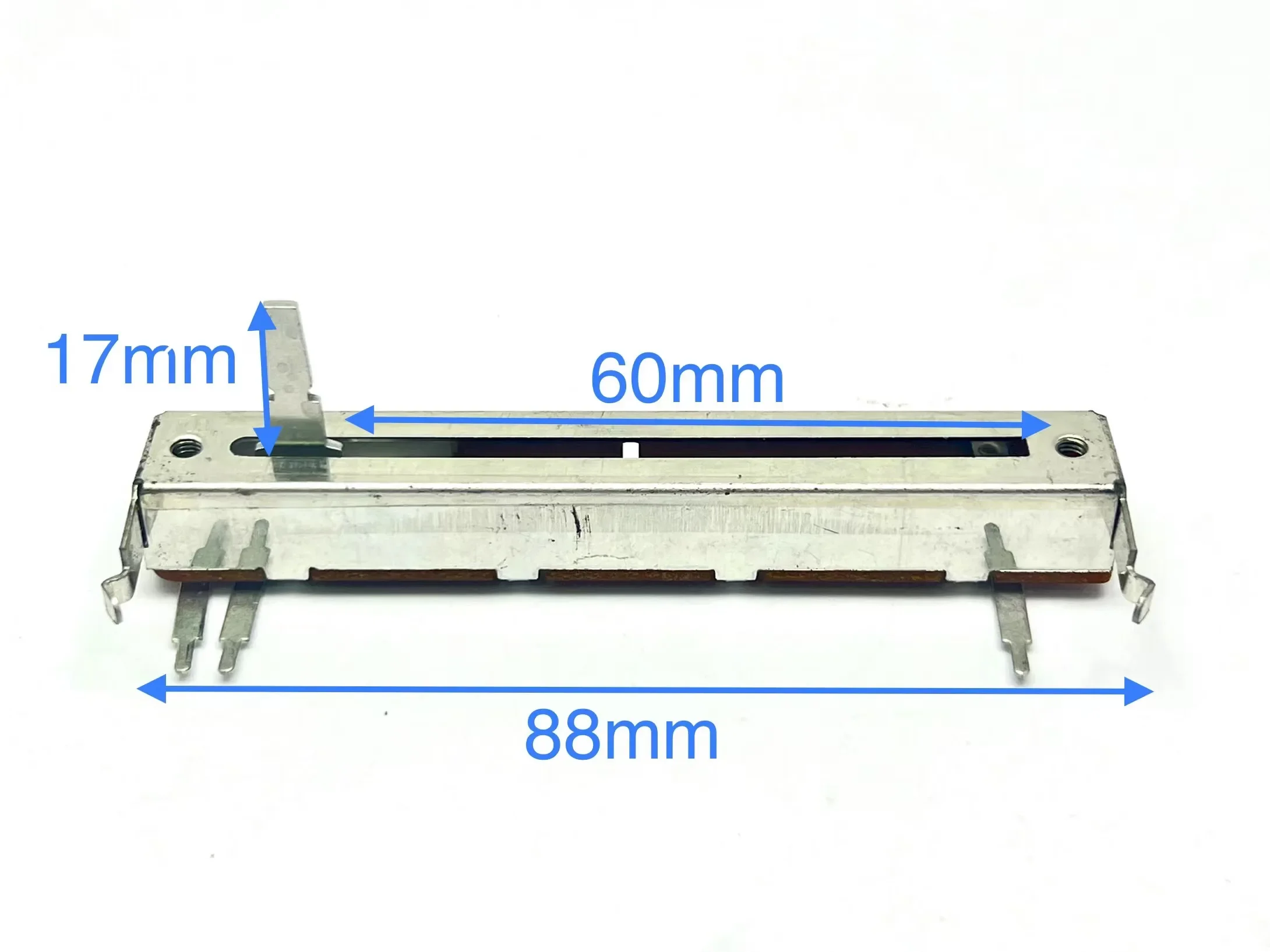 1 PCS Taiwan FD Fuhua 8.8 cm sliding potentiometer B10Kvertical side regulated straight slip potentiometer duplex fader