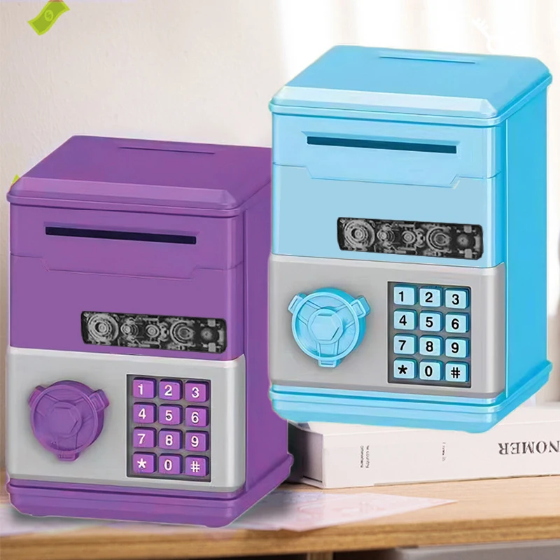 Cassaforte salvadanaio elettronica per bambini con codice_voghion.com