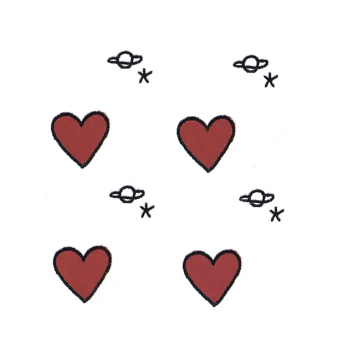 

Новые художественные татуировки ручной росписи, маленькие наклейки с планетами любви, временные татуировки для женщин, оптовая продажа, праздничные Временные татуировки hotwoman