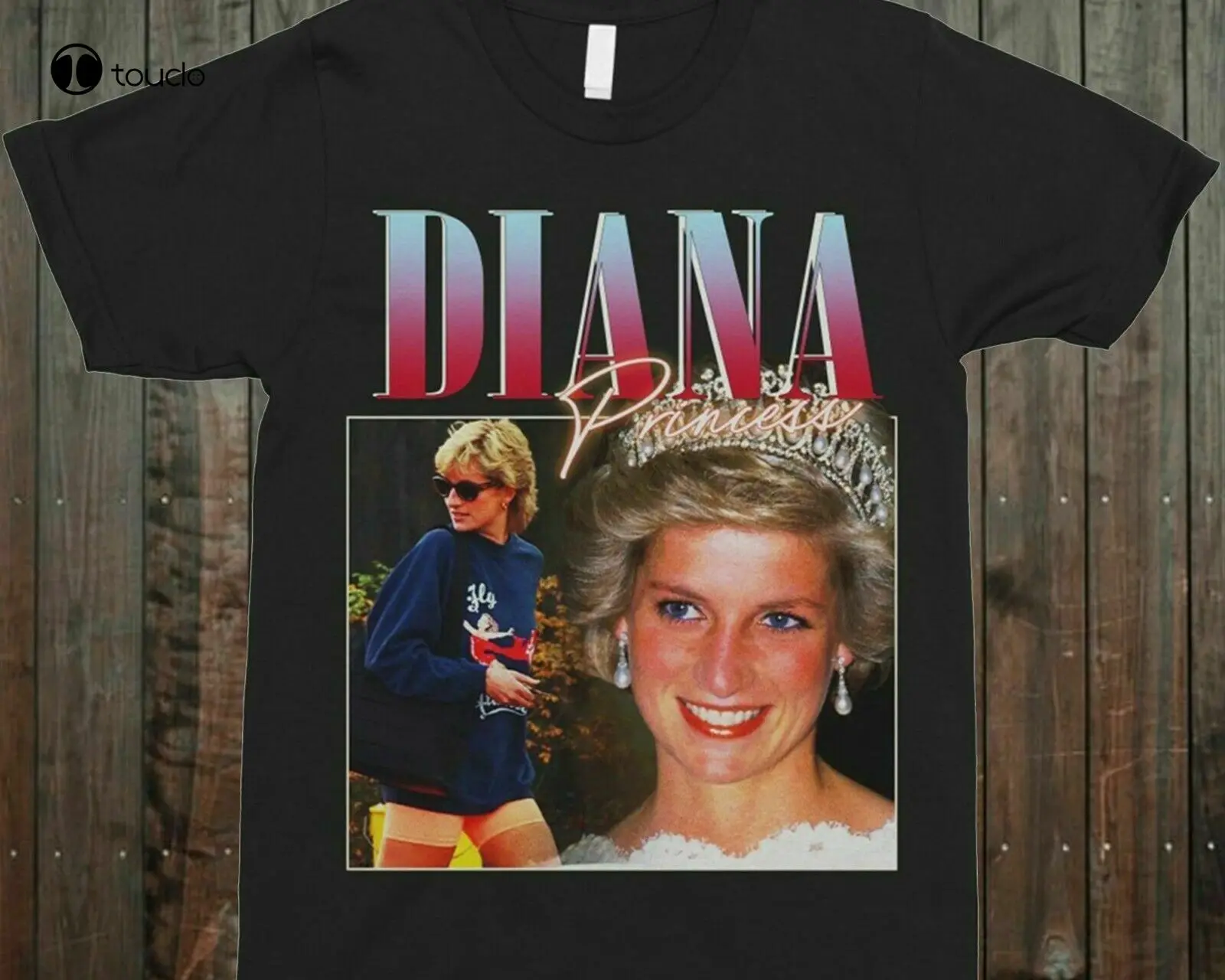 

Princess Diana 90S Crewneck Vintage T Shirt Custom Aldult Teen Unisex Digital Printing Tee Shirts Fashion Tshirt Summer Xs-5Xl