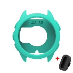 Soft Silicone Protective Watch Shell and Durable Decoration Cover - Forerunner 165 (Water duck)