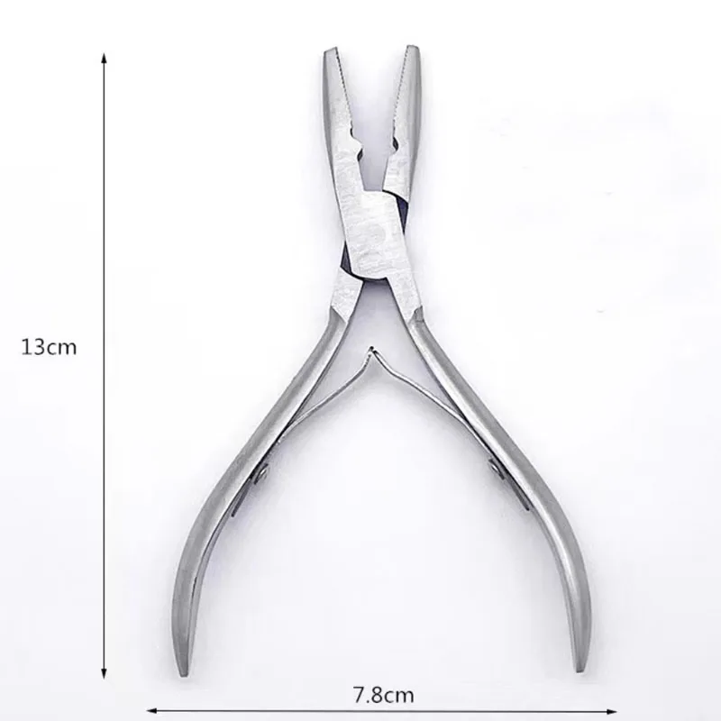 Professional Hair Extension Plier Weft Application Pliers Micro Link Beads Closer Plier