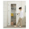 24/28 grid wall mounted miscellaneous shoe organizer fabric closet bag storage rack mesh bag hanging on door fabric box 1