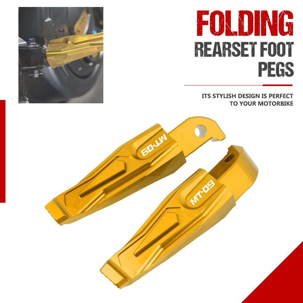 

FOR YAMAHA MT09 MT-09 FZ09 FZ-09 2016 2017 2018 2019 2020 2021 2022 Foot Brake Lever Pedal Enlarge Extension Peg Pad Extender