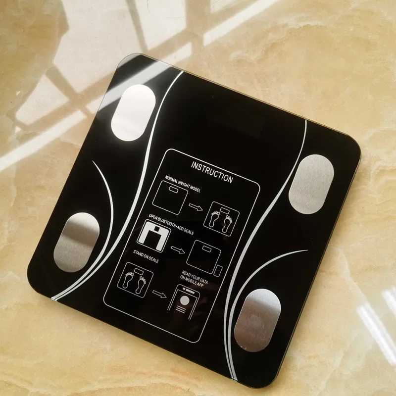 Body Fat Scale New Body Fat Electronic Scale App Smart Bluetooth Digital Rechargeable/Battery Floor Scales for BMI