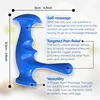 2 Pieces Thumb Saver Massage Tools Deep Tissue Manual Hand Finger Pressure Massager Body Trigger Point Relaxed Relieve Fatigue 3