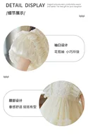 Robe de princesse pour filles, nouveau style d'été, robe d'anniversaire pour petite fille, robe Lolita à la mode pour enfants, robe à manches courtes 5