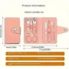 7/30pcs Manicure Set Nail Clipper toenail clippers pedicure tools, Suitable for Travel Manicure Kit Multifunction Nail Tools 6