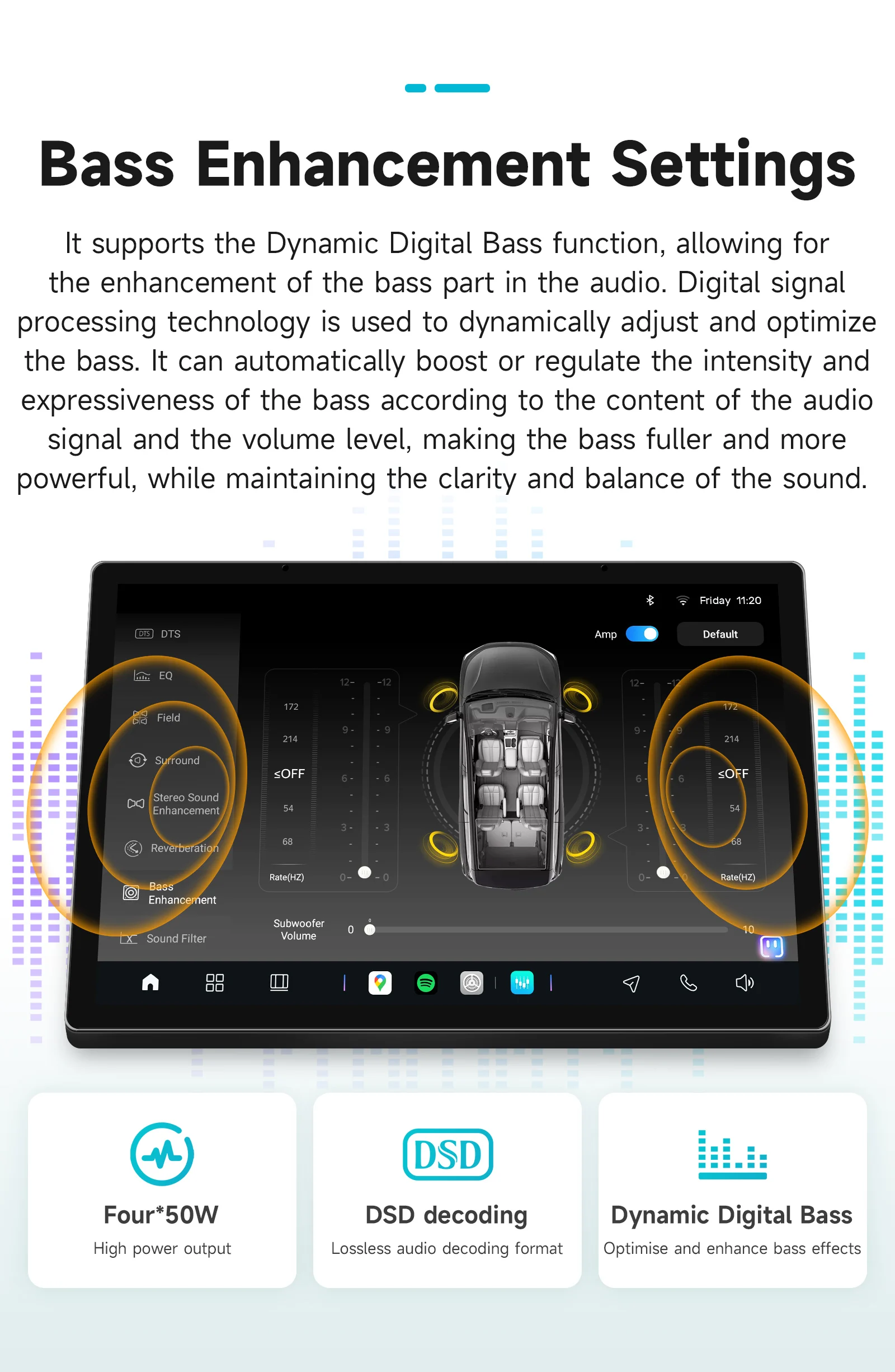 AURAAI 8-Kern Android Autoradio für Honda Civic Hatchback 2005-2011 Carplay 2k Bildschirm Multimedia 360°-Kamera ADAS KI-Sprachassistent – Detail 18