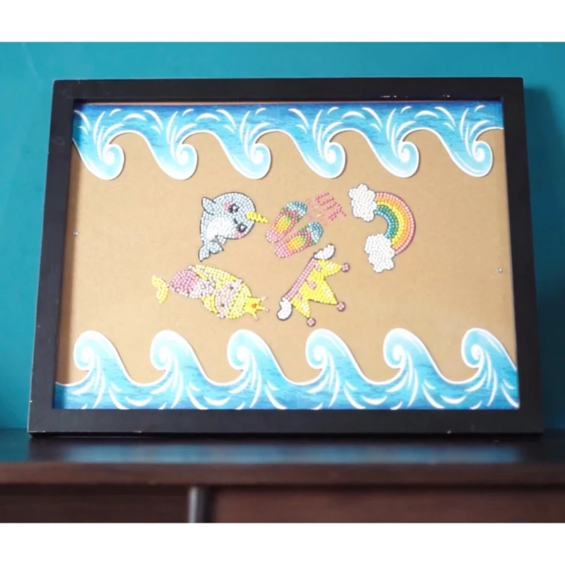 Ocean Wave Bulletin Board Border Sticker Classroom Blackboard Bulletin Board Decorative Paper Self-Adhesive Border Trim