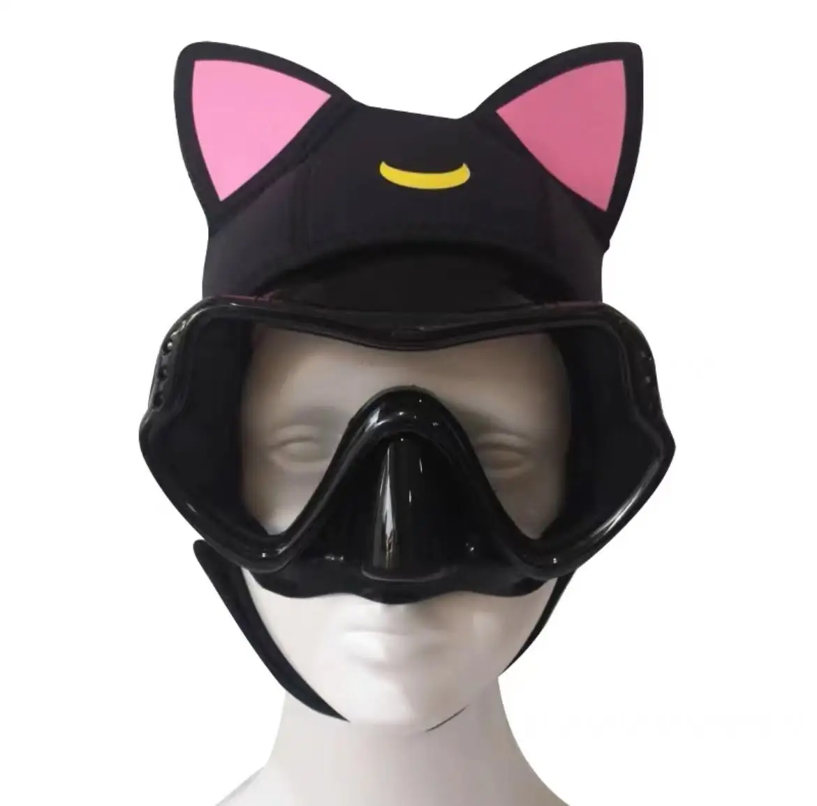 Diving Cap Cartoon Cute Animal Thermal Dive Cap Snorkeling diving hood Swimming Free Diving Deep Ear Protection Warmth