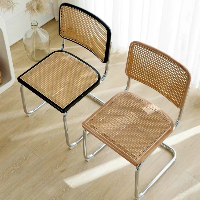 

Salon Rattan Modern Chairs Living Room Designer Beach Outdoor Balcony Chairs Banquet Party Silla Comedor Home Furniture KTY035