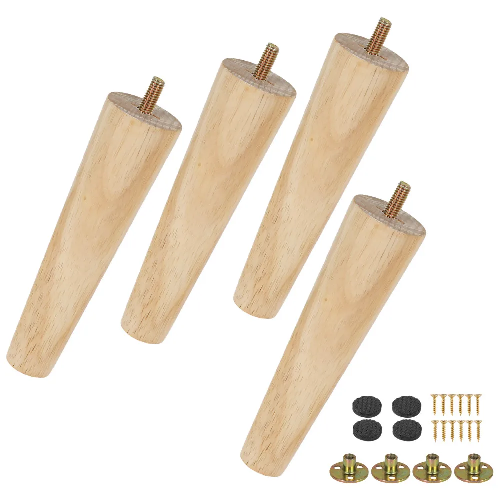 Wooden Furniture Legs Kit for Tables and Chairs