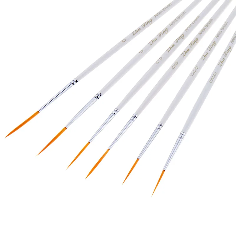 Pottery Painting Brush Set Tools Painting Glaze Drawing Filling Color Hook Line Pen Ceramic Clay Paint Brush Hook Line Pen