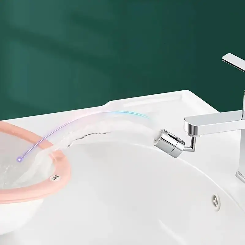 720 Degree Rotating Faucet Bubbler Single Mode Universal Faucet Extender Adapter Kitchen Bathroom Splash Proof Faucet Nozzle BEST SELLERS