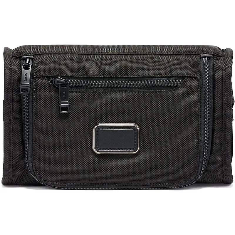 

Alpha 3 Travel Kit Luggage Accessories Toiletry Bag for Men and Women - Black