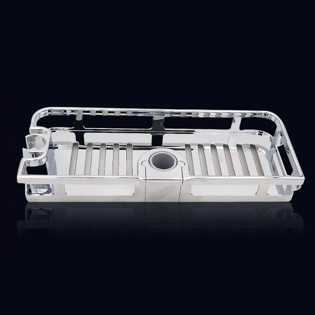 Shampoo Tray Stand Bathroom Shower Rack Organizer Rod Shower Head Holder for Rail with Diameter of 22 24 25mm