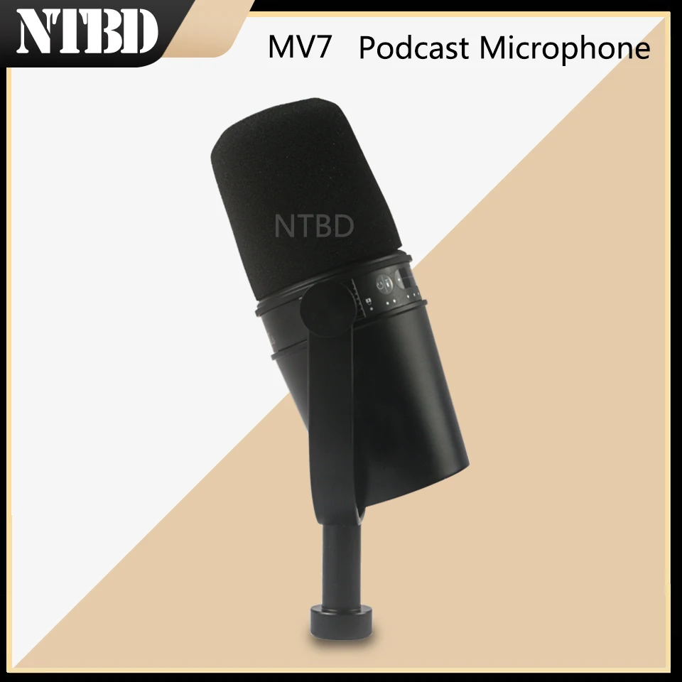 NTBD USB/XLR Dynamic MIC for Professional Recording Live Streaming