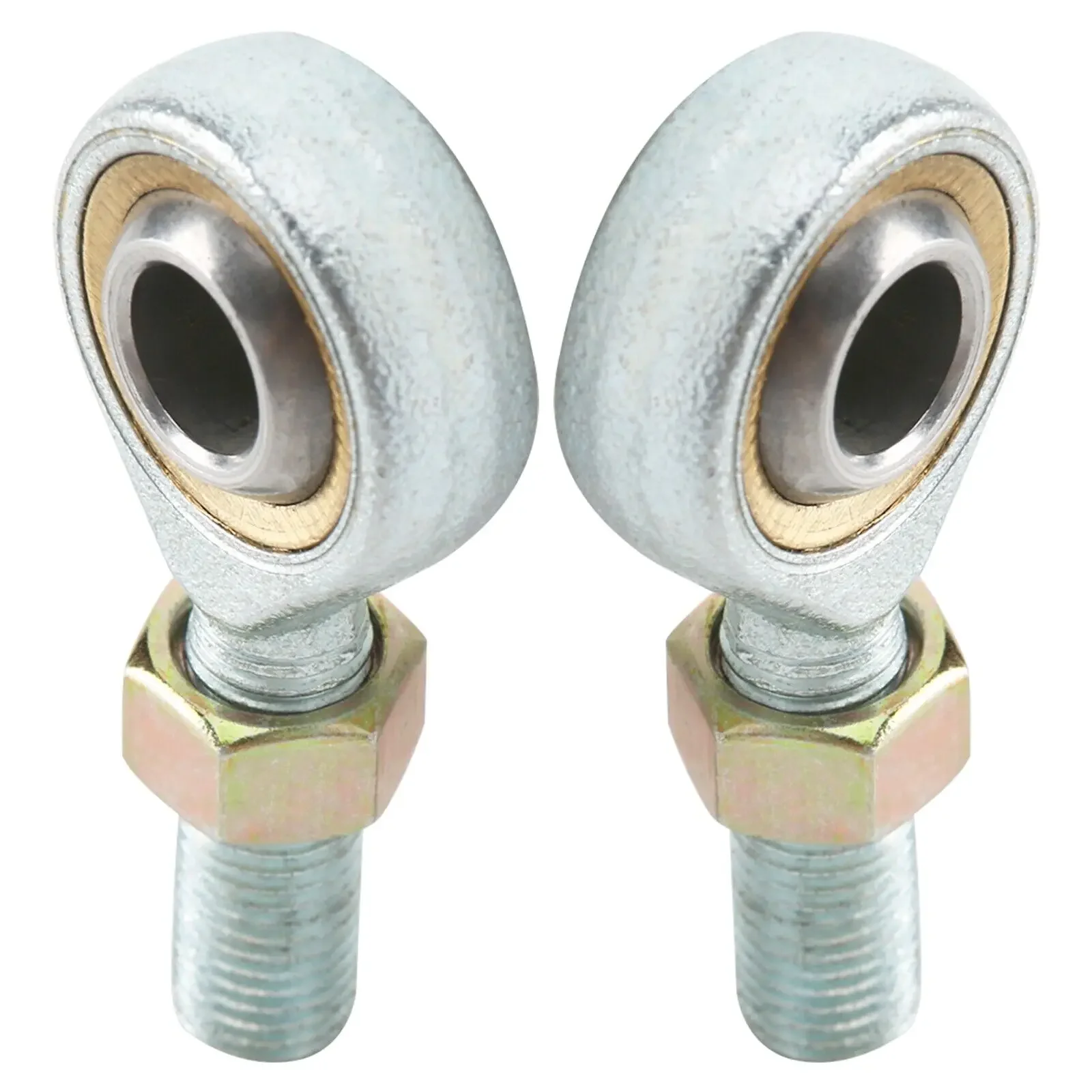 TDPRO 2pc M10 10mm Tie Rod End Ball Joint Bearing DIY 4 Wheeler ATV Quad Go Kart Buggy