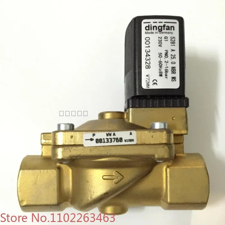 

Baode 5281 solenoid valve 5281 A 25.0 G1 PN0.2-16BAR 00134325 00134328