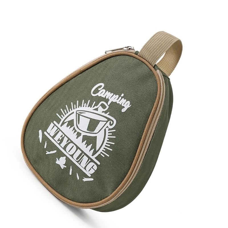 Trendy Camping Bowl Bag Waterproof and Easy to Clean Outdoor Cooking Accessories