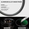 Walkingway Pro Mist Black Diffuser Filter 1/2 1/4 1/8 Cinematic Effect Filter for Vlog/Video/Portrait with 28 Multi-Layer Coated 3