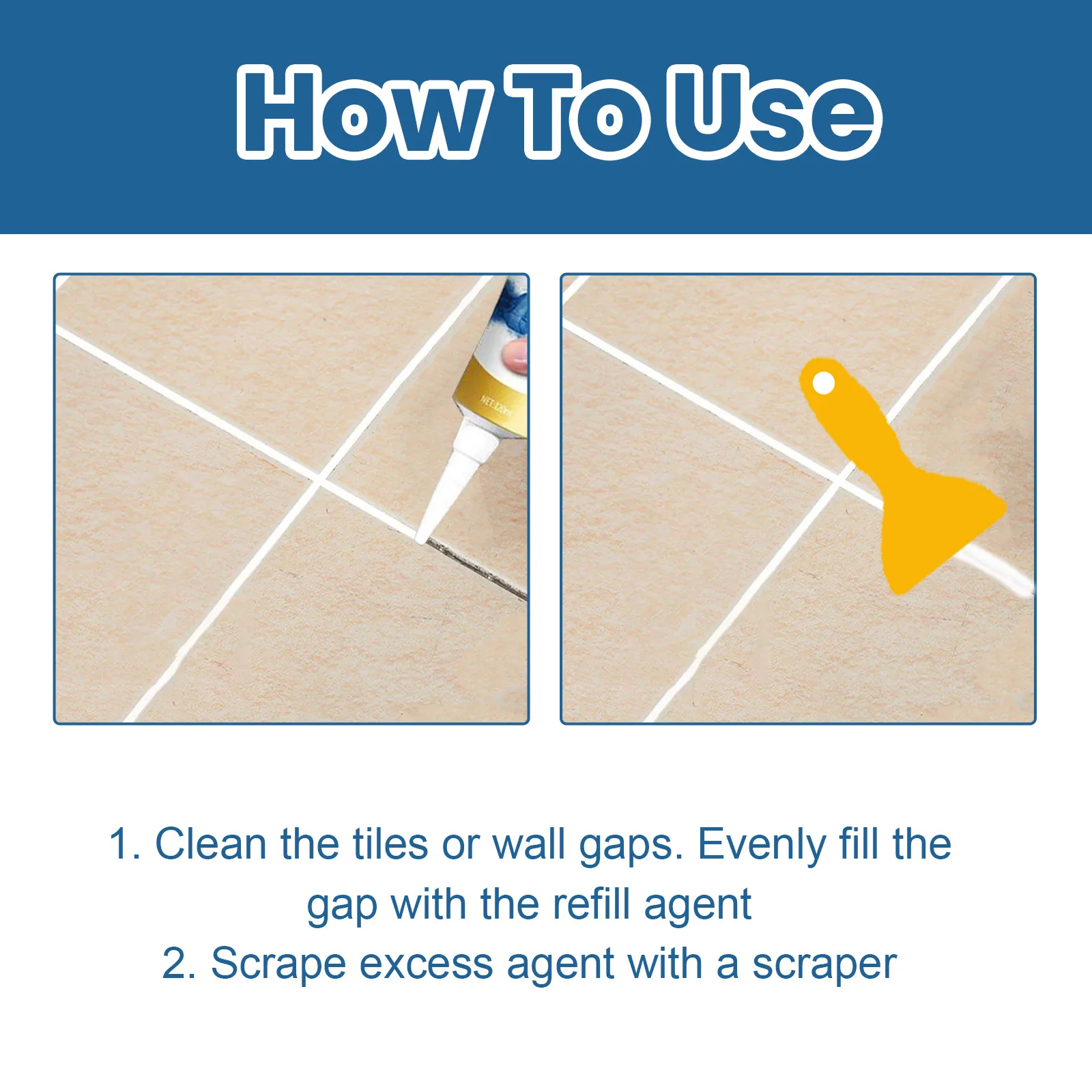 20/120ml Ceramic Repair Agent Tile Grout Repair Refill