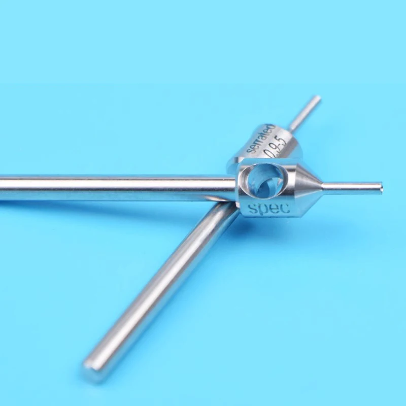 Stainless Steel Hair Implants Ultra-sharp FUE Punches(0.6-1.0) Serrated Plates Horn Mouths surgical instruments,plastic surgery tool,hair transplant tool