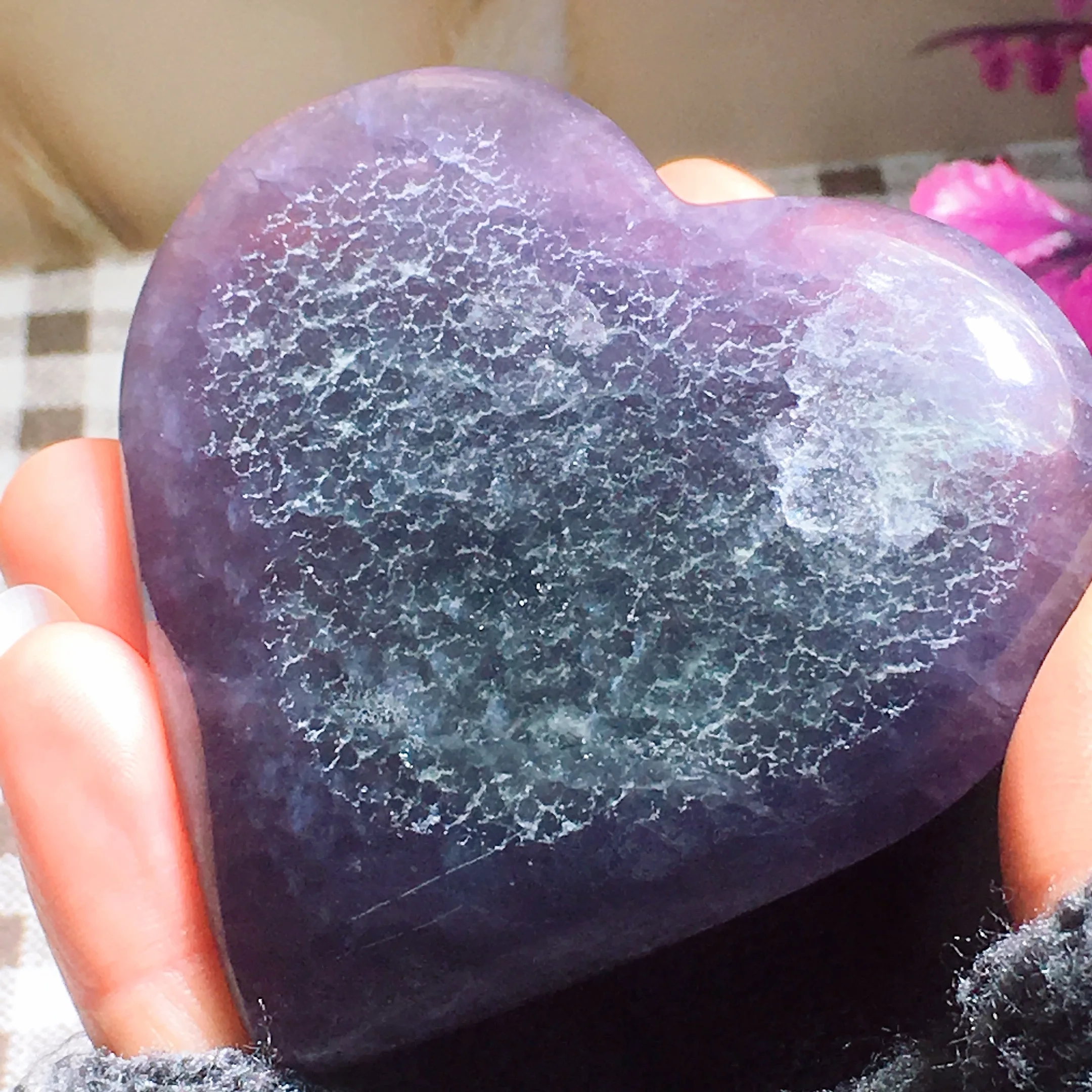 Fluorite Heart 2542