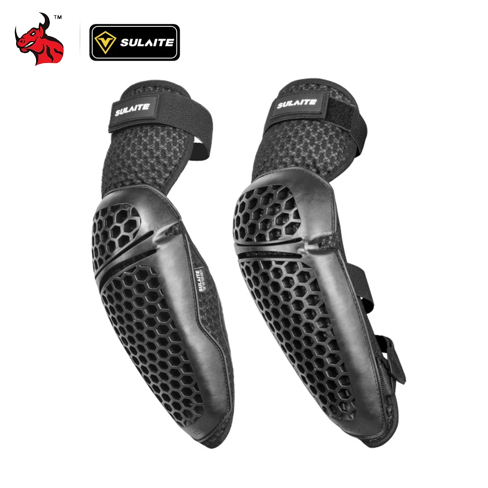 오토바이 벌집형 무릎 보호대 팔꿈치 보호대 보호 장비 야외 스포츠 통기성 열 분산 조절 가능 슈트