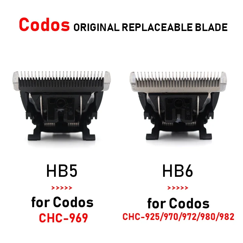 Original Replacement Blade for Codos CHC-969 CHC-980/982 Etc. Professional Hair Clipper Barber Accessories 4
