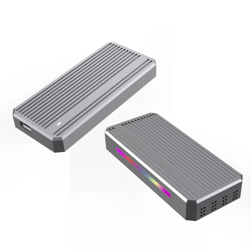 

USB4.0 M.2 NVMe SSD Case Box Корпус для внешнего жесткого диска TypeC M.2 NVMe 40 Гбит/с