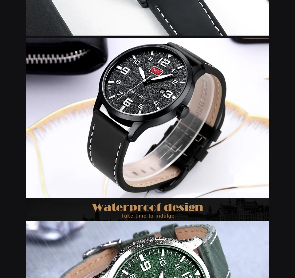 MINI FOCUS Quartz Watch for Men Waterproof_voghion.com