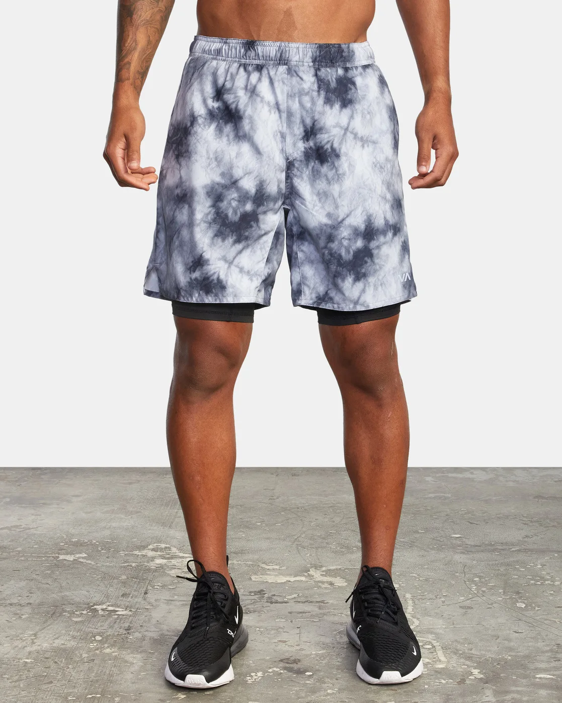 2024 New Camouflage Fashion Breathable Training Fitness Men's Shorts 2 IN1 Double Gym Male Bodybuilding Sports Elasticity Shorts 3