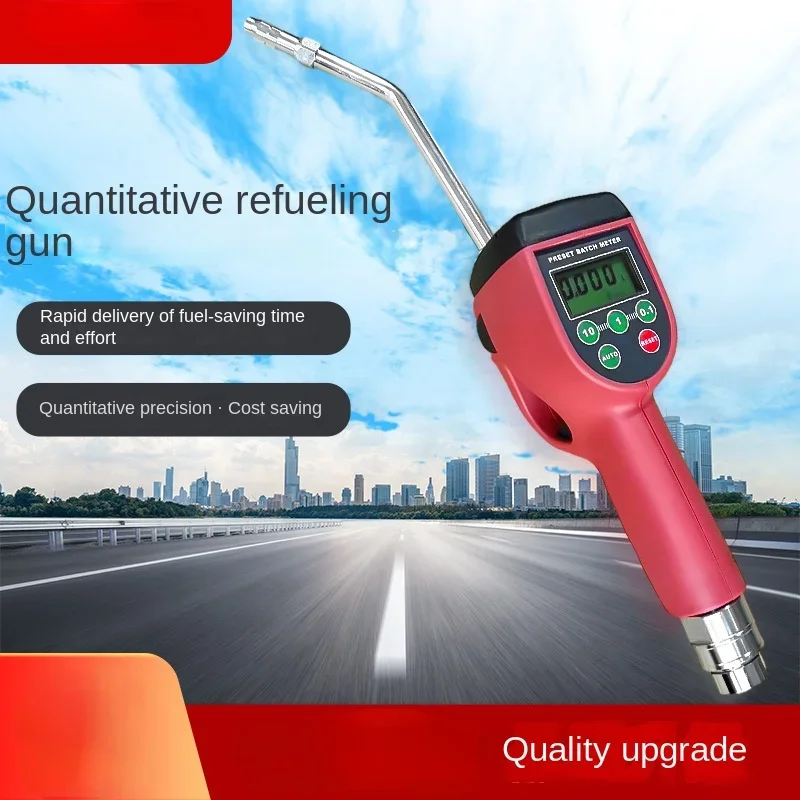 Quantitative Refueling Gun Preset Gearbox Refueling Gun Pneumatic Oil Pump Anti Drip