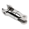 Boat 316 Stainless Steel Anchor Chain Swivel Anchor 6-8mm/10-12mm Chain Rotation Connector 2 Sections 4
