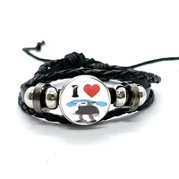 Horror Adventure Game Sally Face Anime Sal Fisher Cute Meme Bracelets Art Multilayer Braided Bracelets Bangles Handmade Jewelry 1