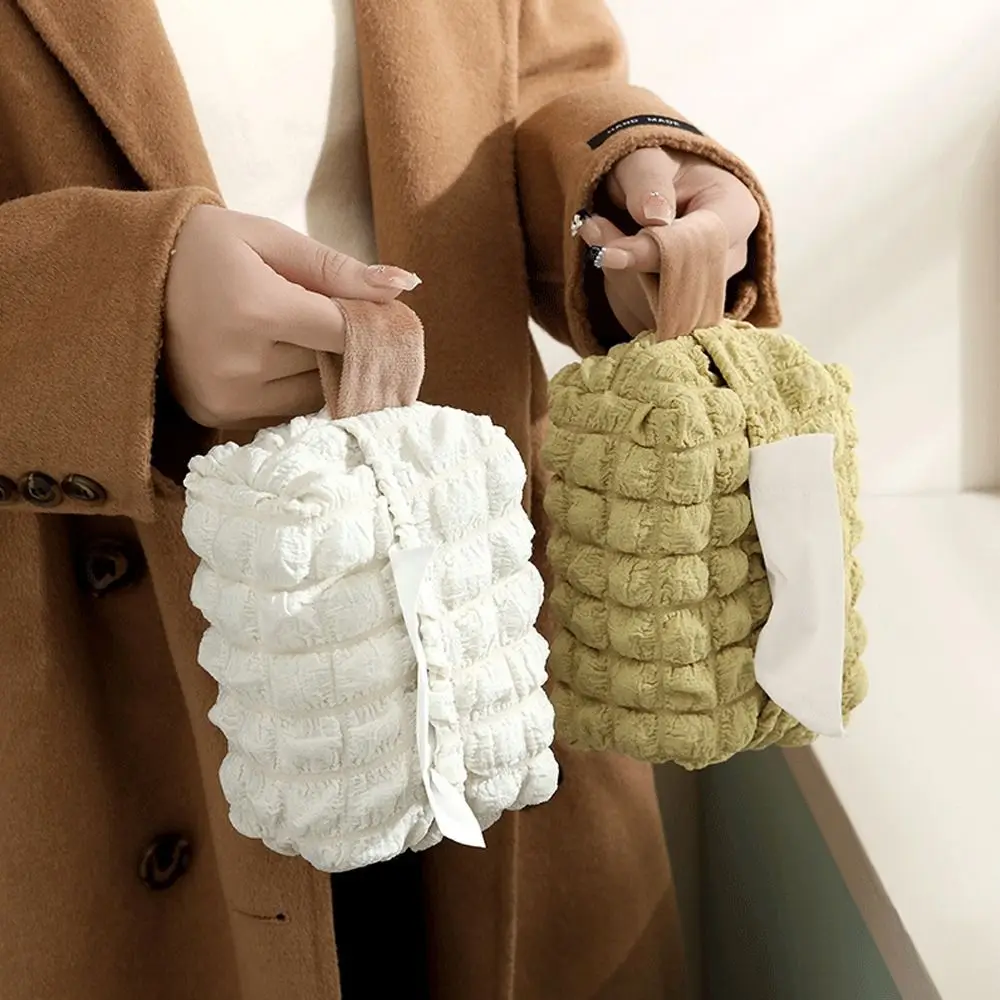 Creative Wet Wipes Bag Hanging Cosmetic Pouch Tissue Box Fashion Refillable Baby Stroller Car Accessories Tissue Storage Case 5