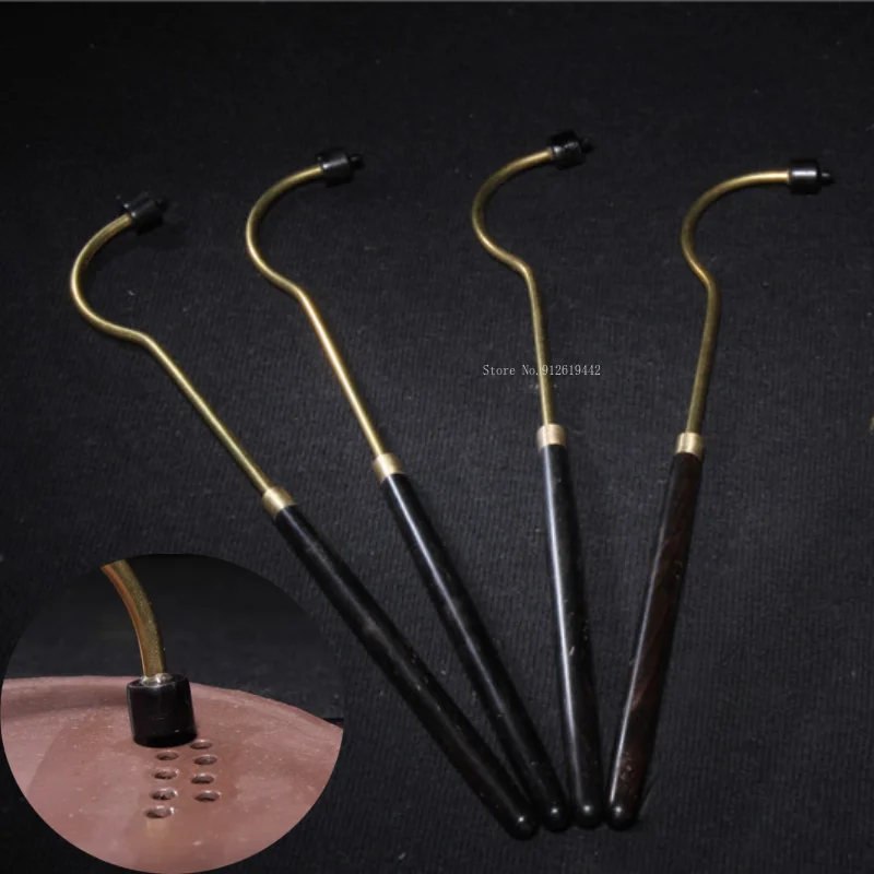 

Инструменты для изготовления кастрюль из фиолетового песка, полная ручка, половина руки, для изготовления отверстий в чайнике, фиолетовая зерна, сандаловое дерево, снятие фаски, уникальные инструменты